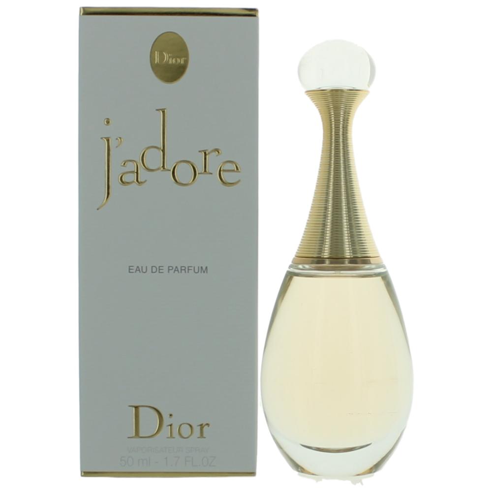 Bottle of J'adore by Christian Dior, 1.7 oz Eau De Parfum Spray for Women (Jadore)
